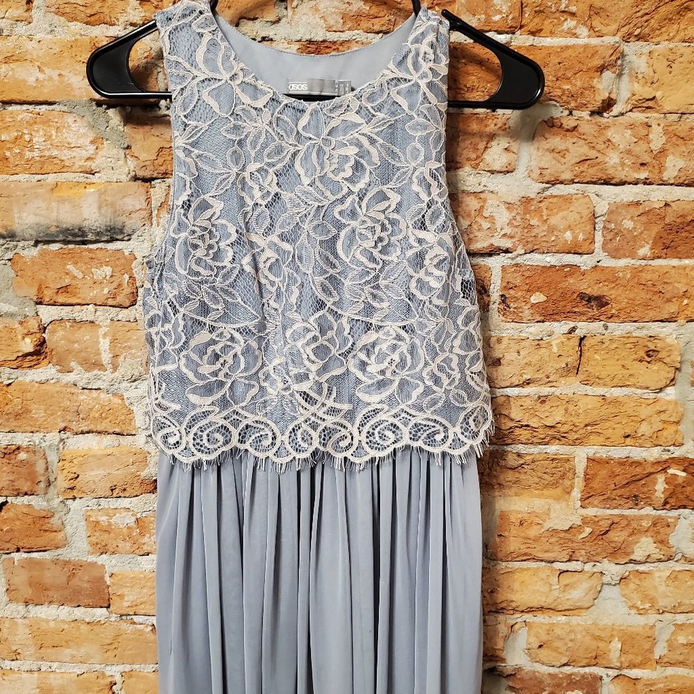 ASOS wedding guest mini skater dress